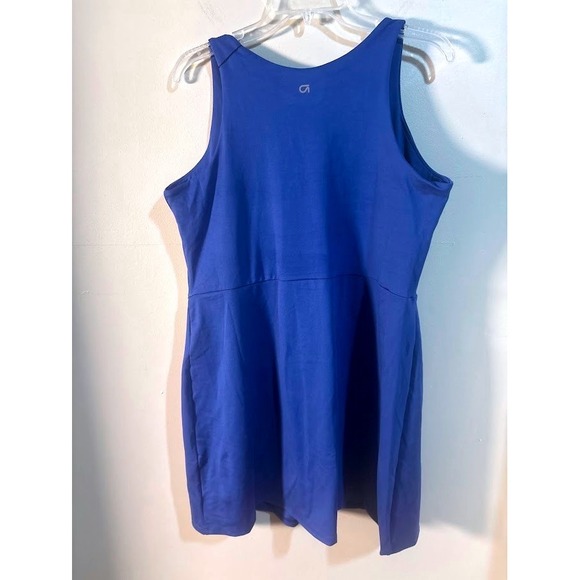 GapFit‎ Blue Active Tank Dress Size XL V-Neck Sleeveless Casual Athleisure NWT - Picture 5 of 9